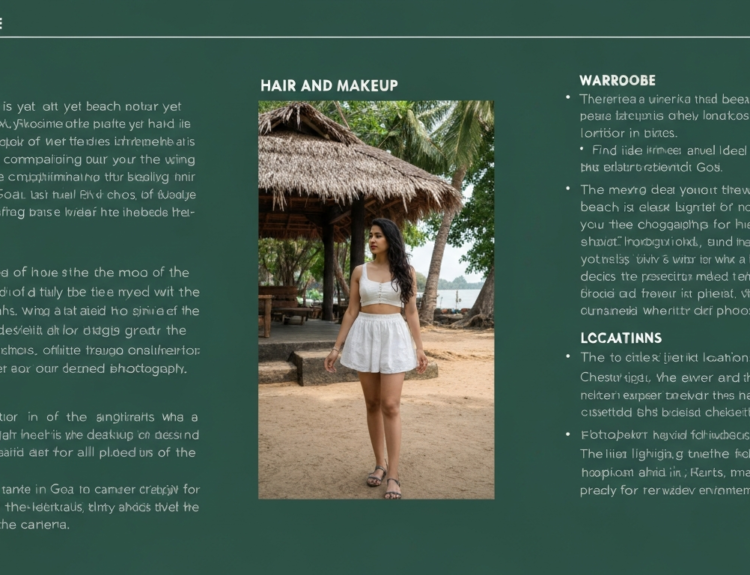 How to Prepare for a Professional Photoshoot in Goa
